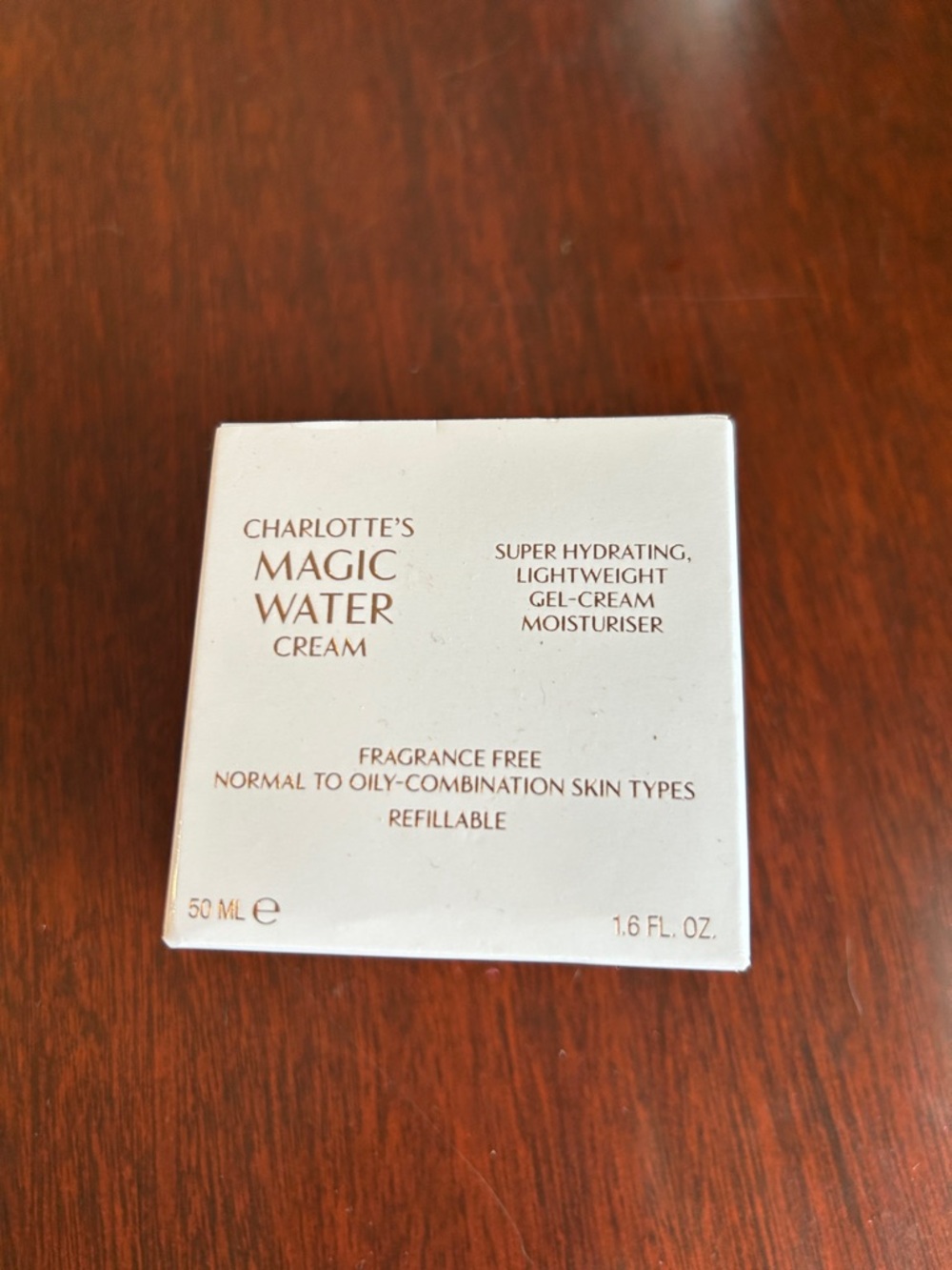 Charlotte Tilbury Magic Water Cream - White Packaging